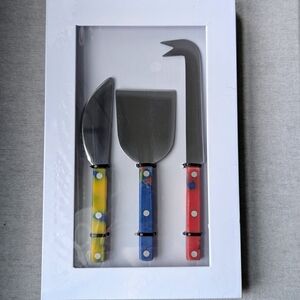 Fredericks & Mae Cheese Knife Set - 3 Piece | New In Box